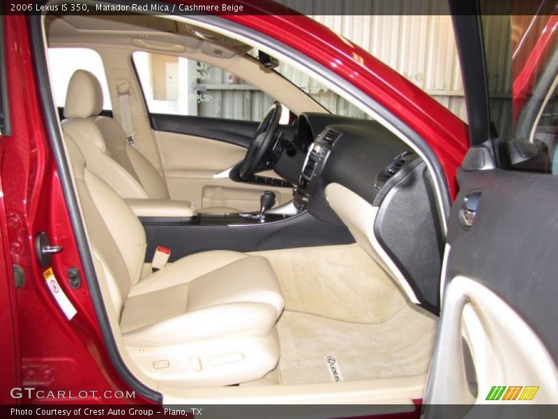 Matador Red Mica / Cashmere Beige 2006 Lexus IS 350