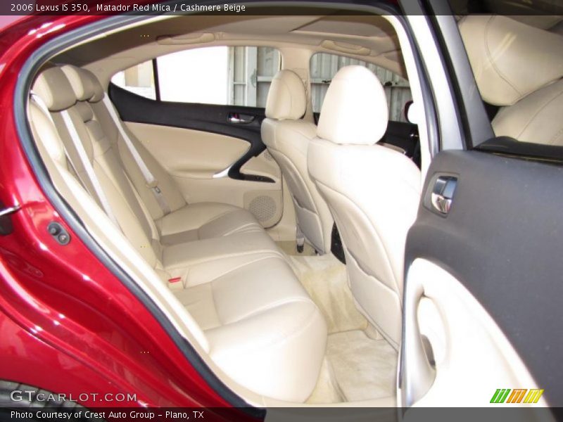 Matador Red Mica / Cashmere Beige 2006 Lexus IS 350