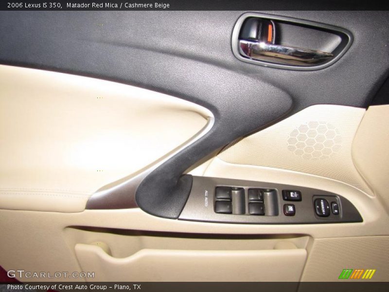 Matador Red Mica / Cashmere Beige 2006 Lexus IS 350
