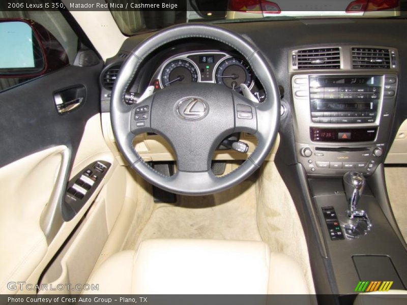 Matador Red Mica / Cashmere Beige 2006 Lexus IS 350