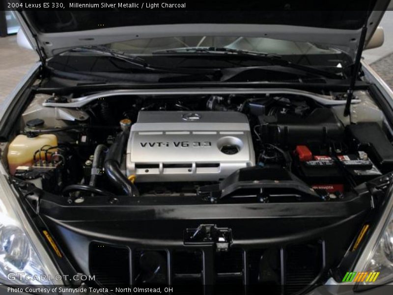 Millennium Silver Metallic / Light Charcoal 2004 Lexus ES 330