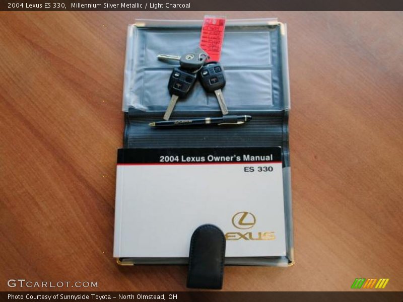 Millennium Silver Metallic / Light Charcoal 2004 Lexus ES 330
