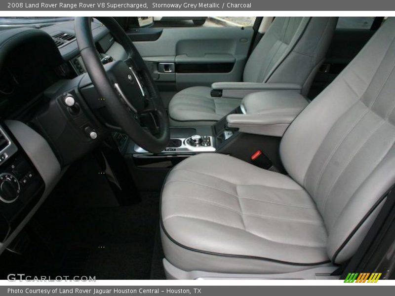  2008 Range Rover V8 Supercharged Charcoal Interior