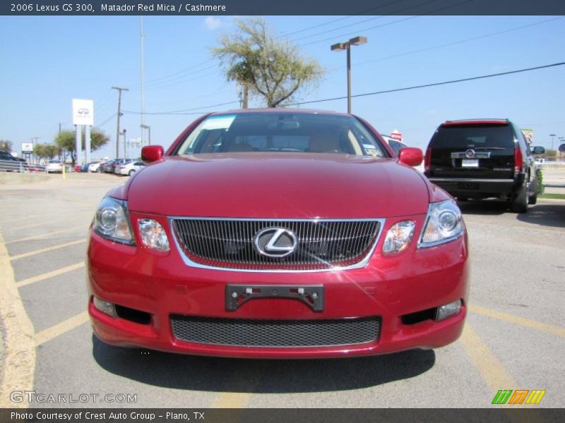 Matador Red Mica / Cashmere 2006 Lexus GS 300