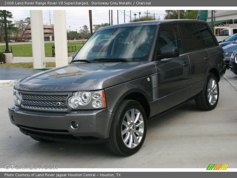 Stornoway Grey Metallic / Charcoal 2008 Land Rover Range Rover V8 Supercharged