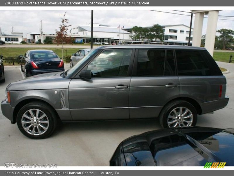 Stornoway Grey Metallic / Charcoal 2008 Land Rover Range Rover V8 Supercharged