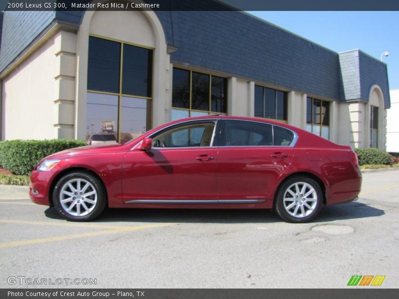 Matador Red Mica / Cashmere 2006 Lexus GS 300