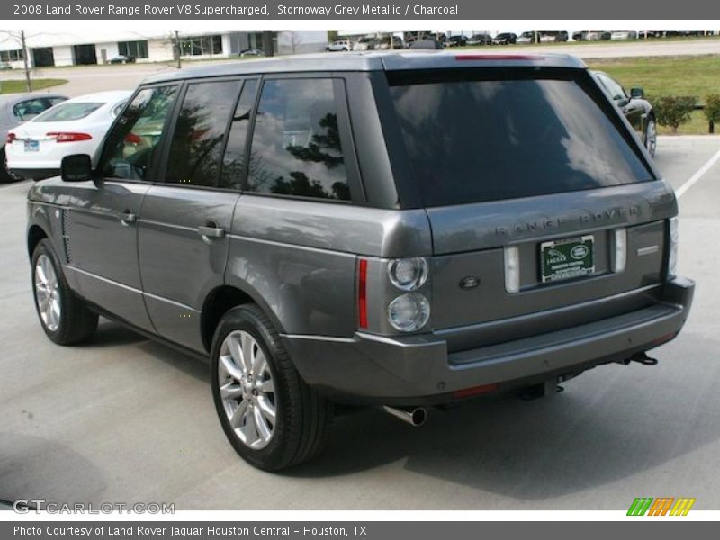 Stornoway Grey Metallic / Charcoal 2008 Land Rover Range Rover V8 Supercharged