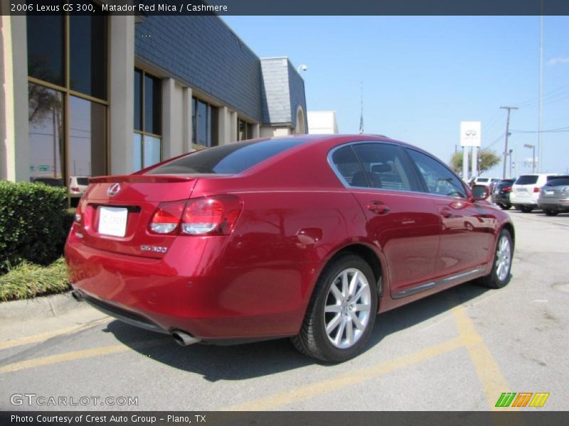 Matador Red Mica / Cashmere 2006 Lexus GS 300