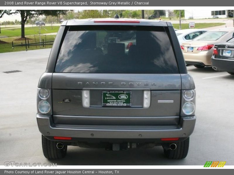Stornoway Grey Metallic / Charcoal 2008 Land Rover Range Rover V8 Supercharged
