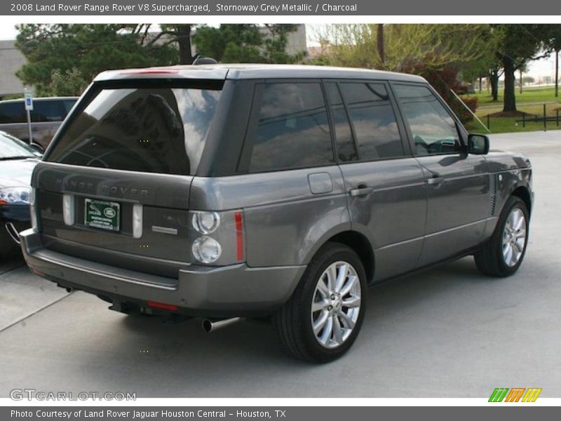 Stornoway Grey Metallic / Charcoal 2008 Land Rover Range Rover V8 Supercharged