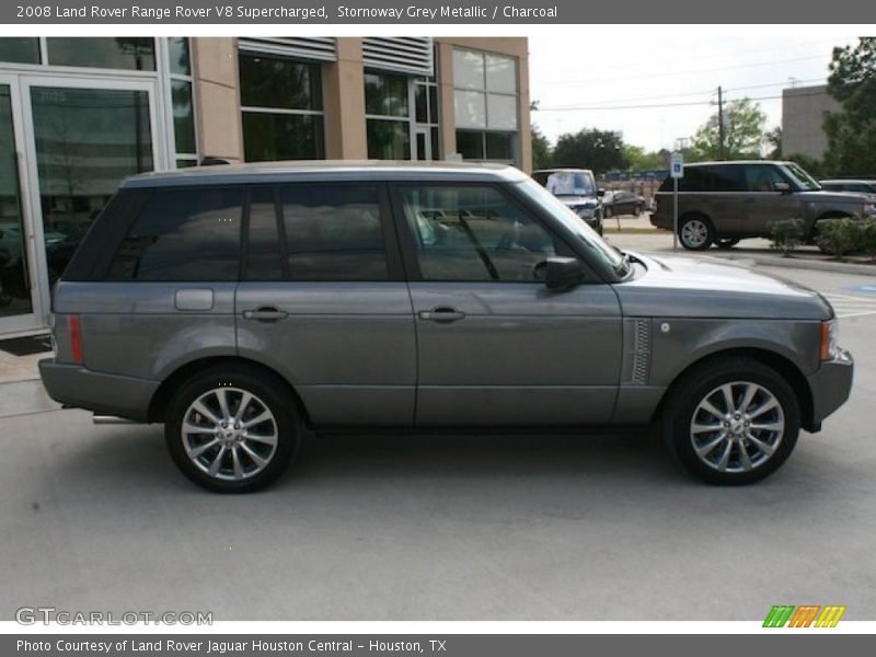 Stornoway Grey Metallic / Charcoal 2008 Land Rover Range Rover V8 Supercharged