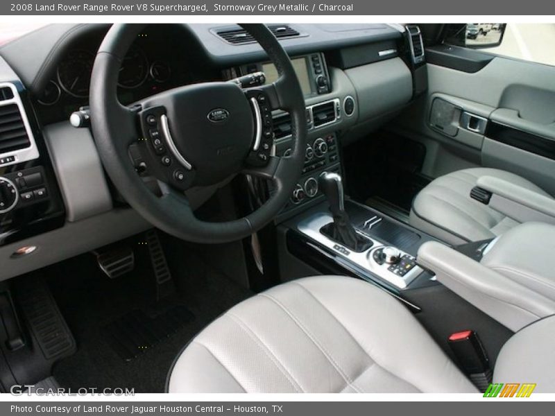  2008 Range Rover V8 Supercharged Charcoal Interior