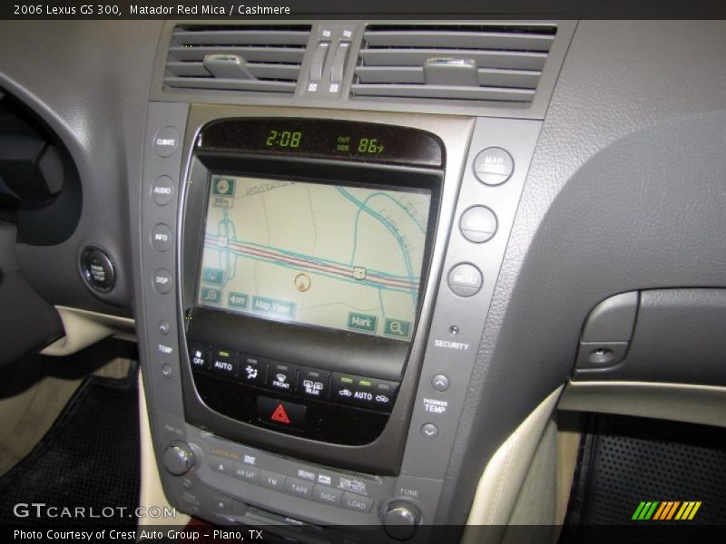 Matador Red Mica / Cashmere 2006 Lexus GS 300