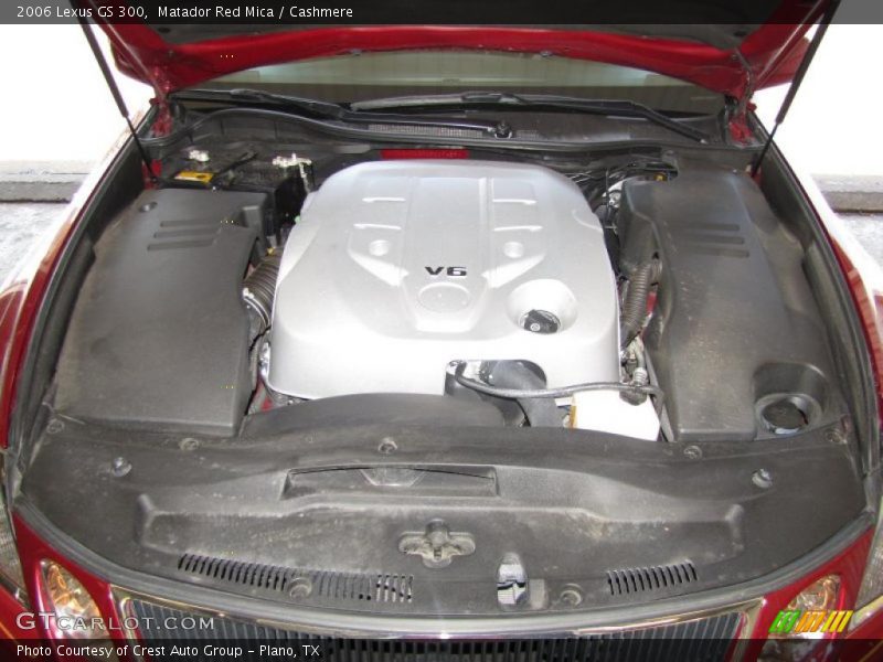 Matador Red Mica / Cashmere 2006 Lexus GS 300