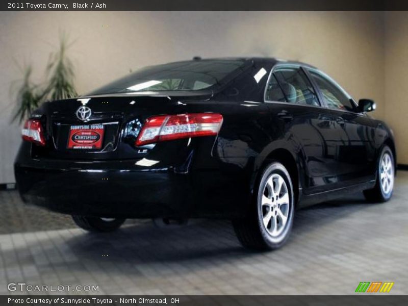 Black / Ash 2011 Toyota Camry