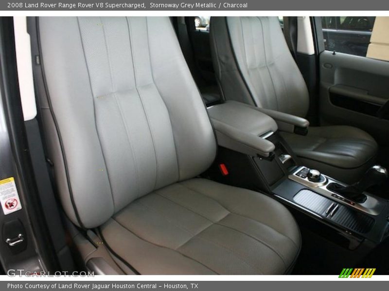 Stornoway Grey Metallic / Charcoal 2008 Land Rover Range Rover V8 Supercharged