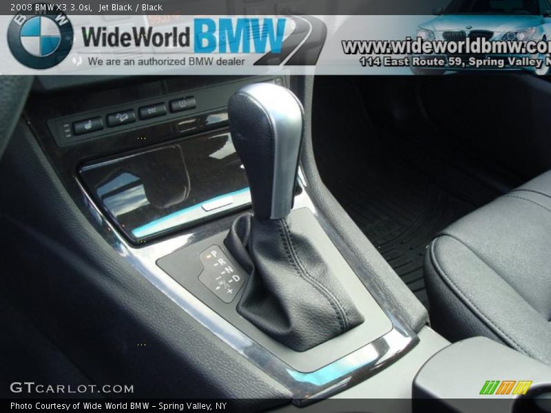 Jet Black / Black 2008 BMW X3 3.0si
