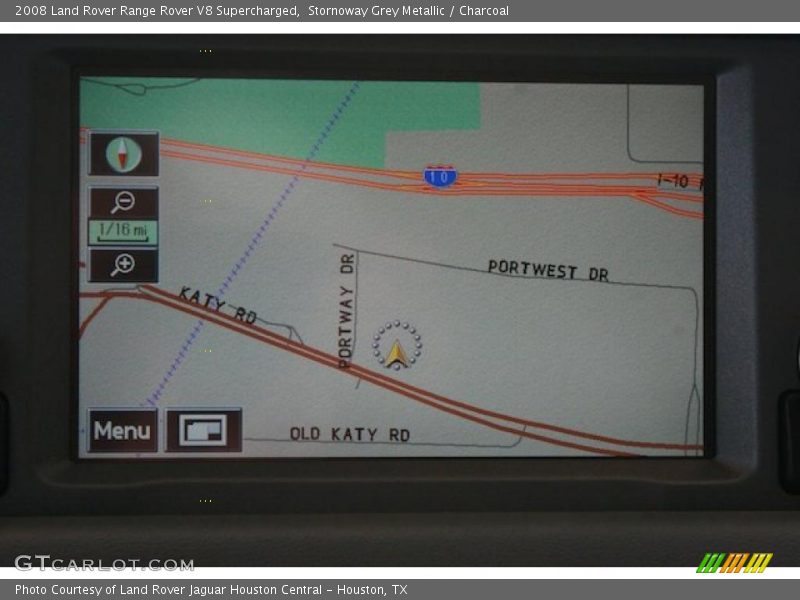 Stornoway Grey Metallic / Charcoal 2008 Land Rover Range Rover V8 Supercharged