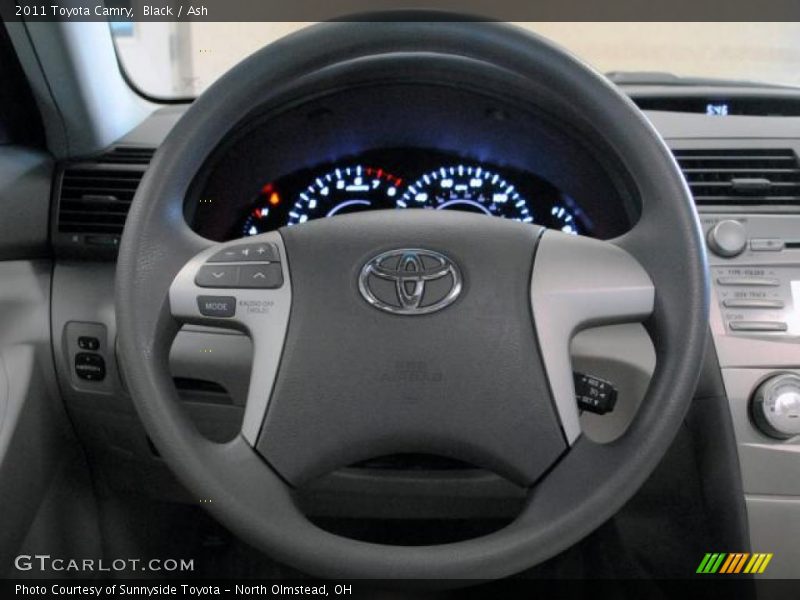 Black / Ash 2011 Toyota Camry