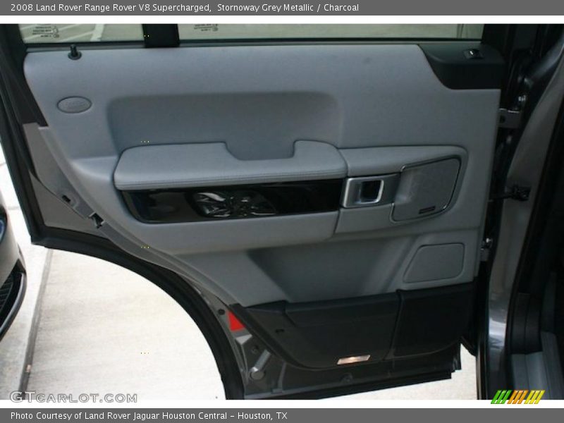 Stornoway Grey Metallic / Charcoal 2008 Land Rover Range Rover V8 Supercharged