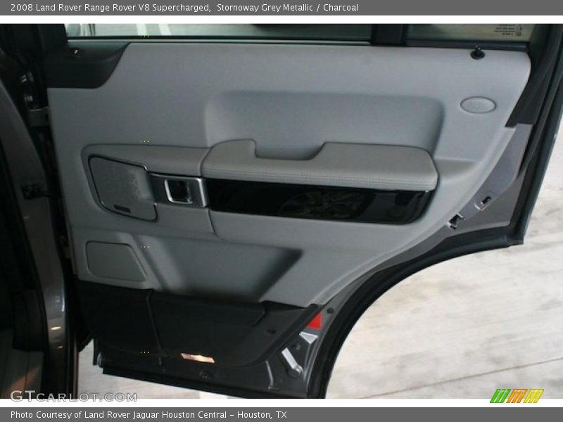 Stornoway Grey Metallic / Charcoal 2008 Land Rover Range Rover V8 Supercharged