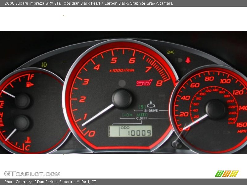  2008 Impreza WRX STi WRX STi Gauges