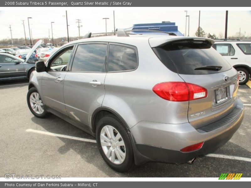 Quartz Silver Metallic / Slate Gray 2008 Subaru Tribeca 5 Passenger