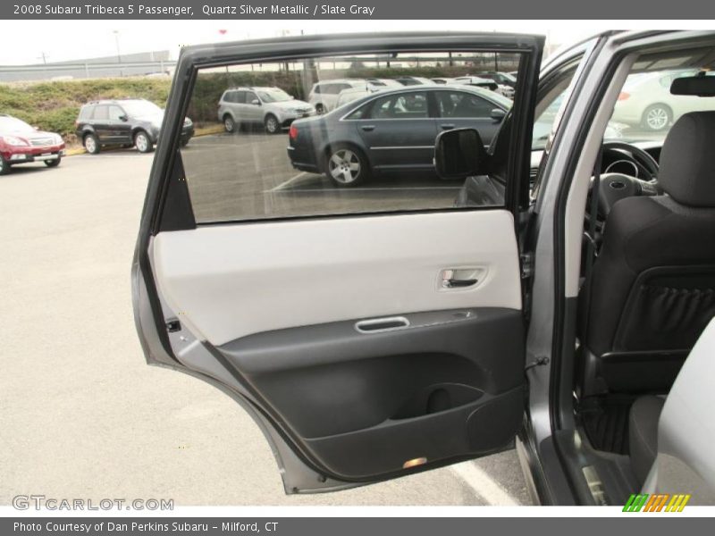 Quartz Silver Metallic / Slate Gray 2008 Subaru Tribeca 5 Passenger