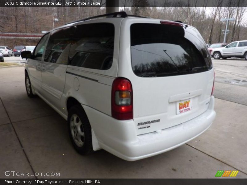 Arctic White / Beige 2003 Oldsmobile Silhouette GLS