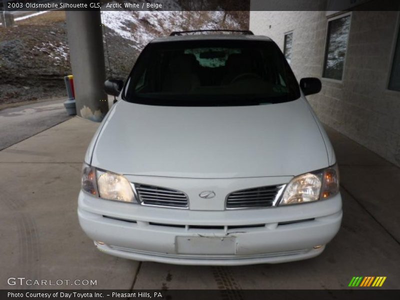 Arctic White / Beige 2003 Oldsmobile Silhouette GLS