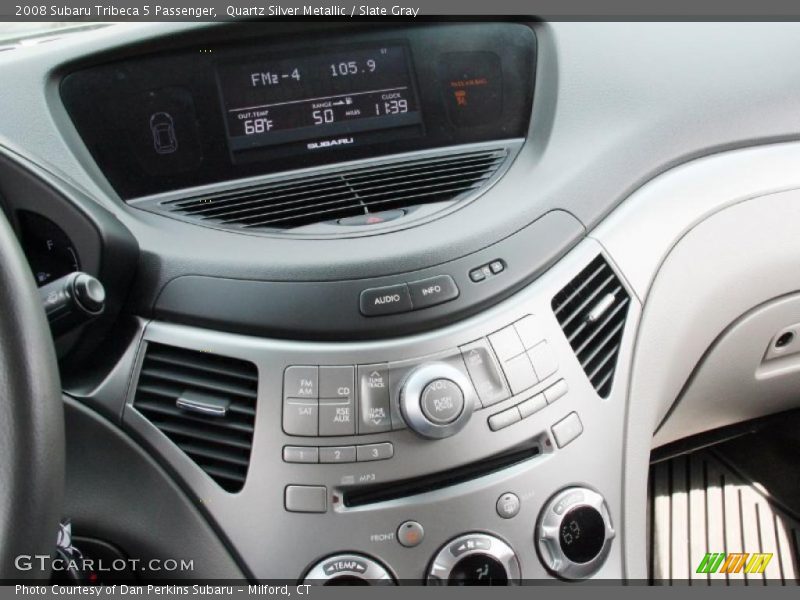 Controls of 2008 Tribeca 5 Passenger