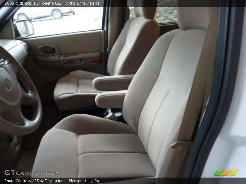 Arctic White / Beige 2003 Oldsmobile Silhouette GLS