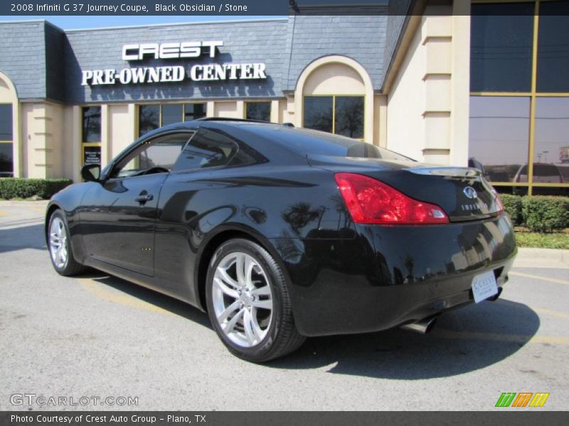Black Obsidian / Stone 2008 Infiniti G 37 Journey Coupe