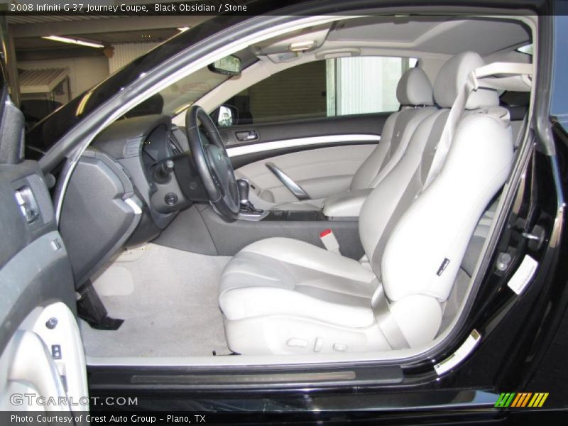 2008 G 37 Journey Coupe Stone Interior
