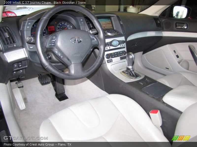 Black Obsidian / Stone 2008 Infiniti G 37 Journey Coupe