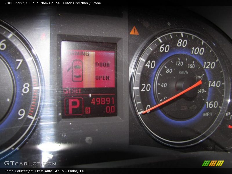 Black Obsidian / Stone 2008 Infiniti G 37 Journey Coupe