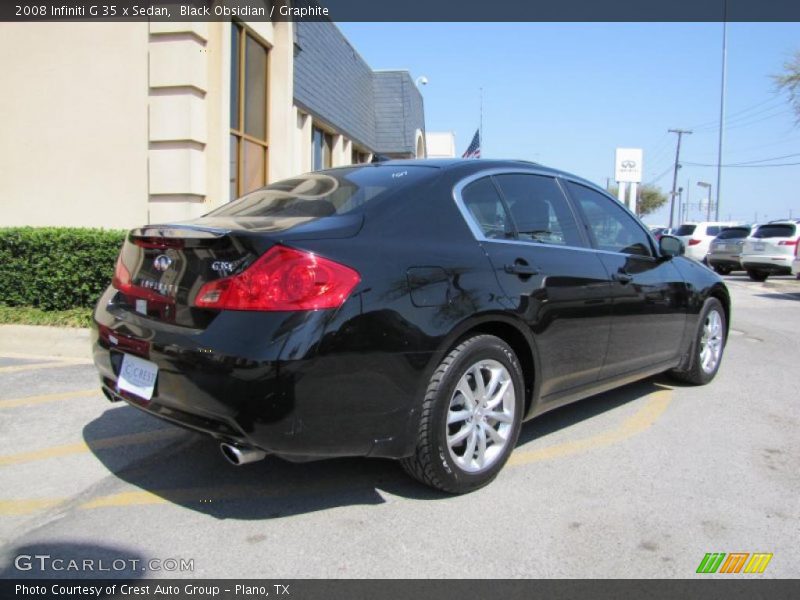 Black Obsidian / Graphite 2008 Infiniti G 35 x Sedan