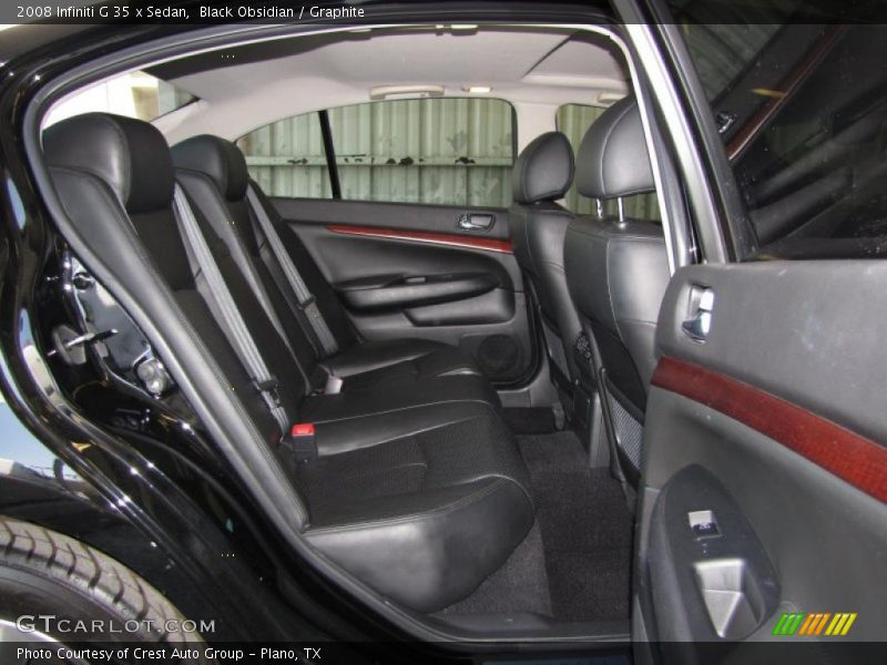 Black Obsidian / Graphite 2008 Infiniti G 35 x Sedan