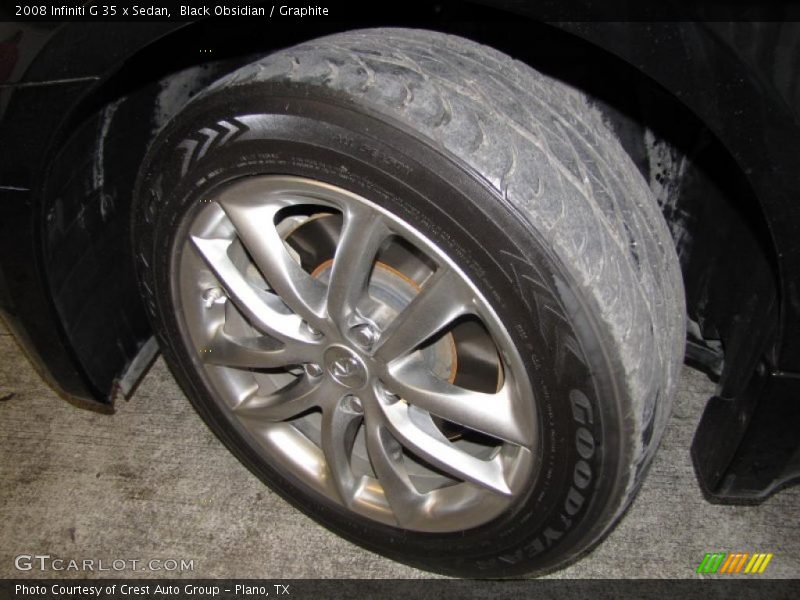 Black Obsidian / Graphite 2008 Infiniti G 35 x Sedan