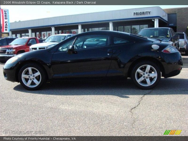 Kalapana Black / Dark Charcoal 2006 Mitsubishi Eclipse GS Coupe