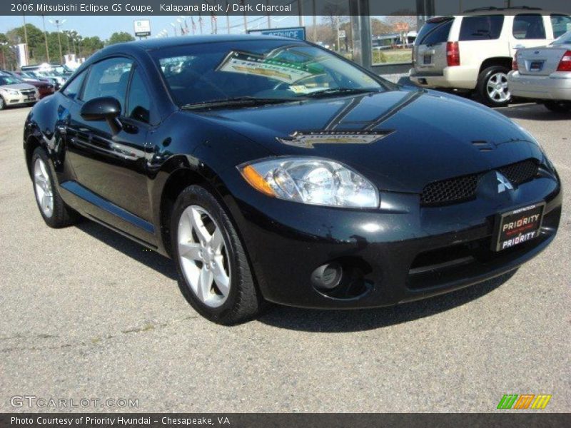 Kalapana Black / Dark Charcoal 2006 Mitsubishi Eclipse GS Coupe