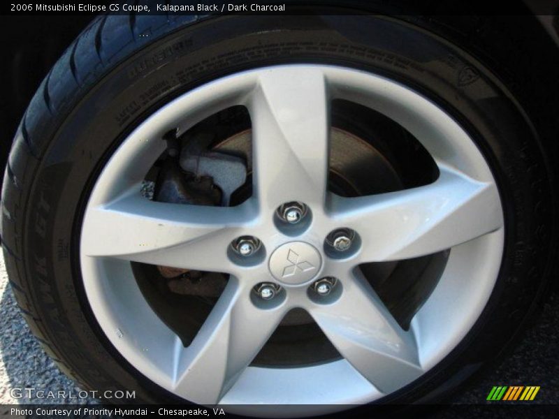 Kalapana Black / Dark Charcoal 2006 Mitsubishi Eclipse GS Coupe