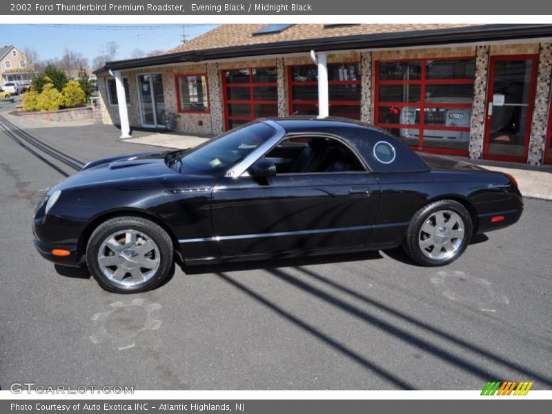  2002 Thunderbird Premium Roadster Evening Black