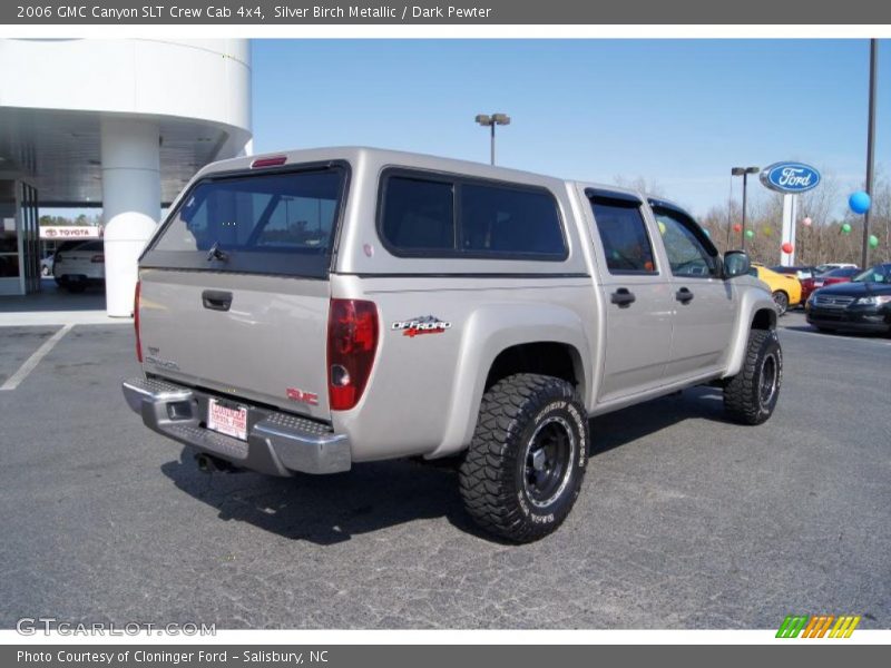 Silver Birch Metallic / Dark Pewter 2006 GMC Canyon SLT Crew Cab 4x4