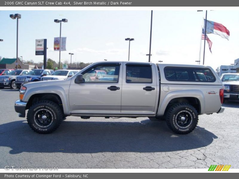  2006 Canyon SLT Crew Cab 4x4 Silver Birch Metallic