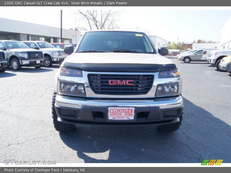 Silver Birch Metallic / Dark Pewter 2006 GMC Canyon SLT Crew Cab 4x4