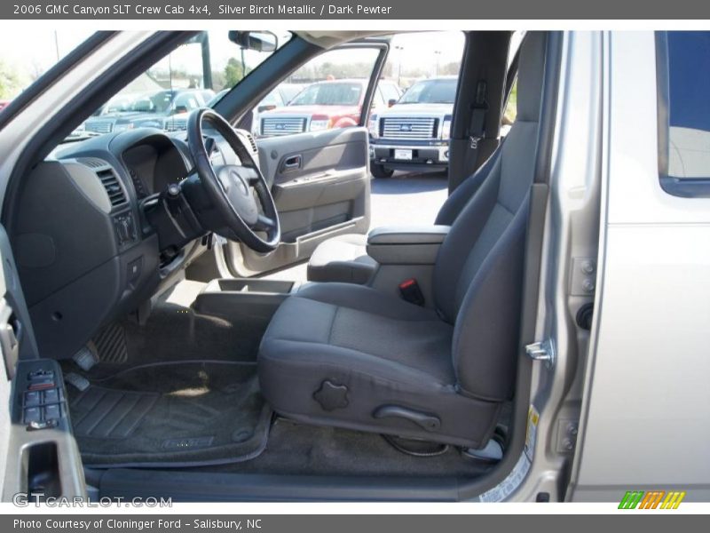 Silver Birch Metallic / Dark Pewter 2006 GMC Canyon SLT Crew Cab 4x4