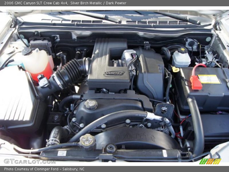  2006 Canyon SLT Crew Cab 4x4 Engine - 3.5 Liter DOHC 20-Valve Vortec 5 Cylinder