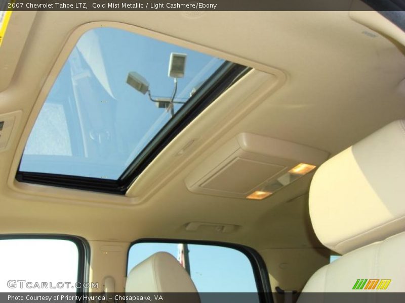 Gold Mist Metallic / Light Cashmere/Ebony 2007 Chevrolet Tahoe LTZ